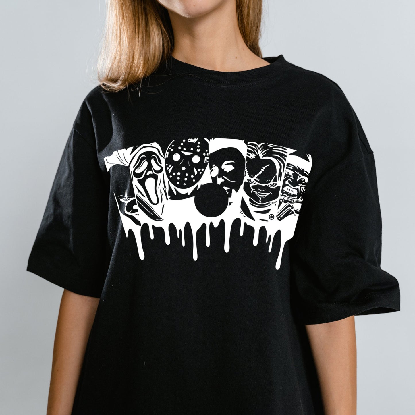 Halloween Drippy Friends Tee