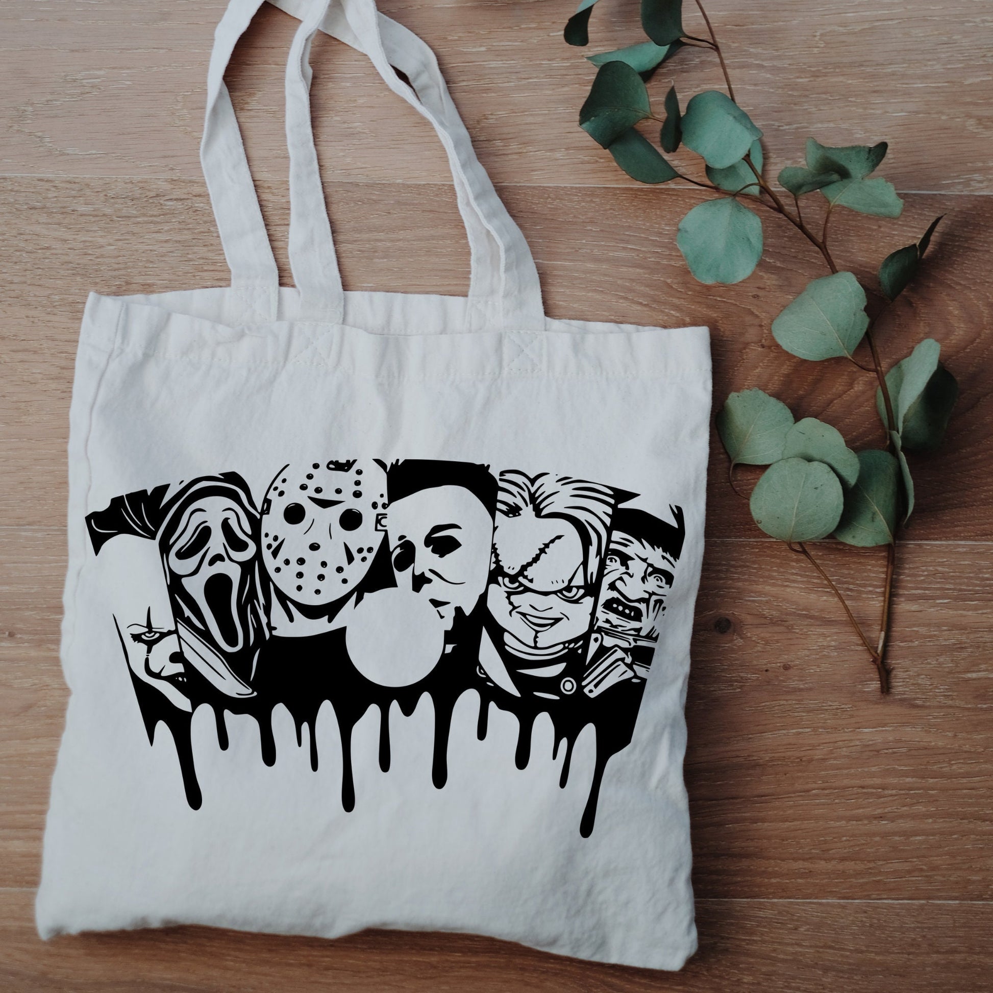 Scary Drippy Friends Tote bag