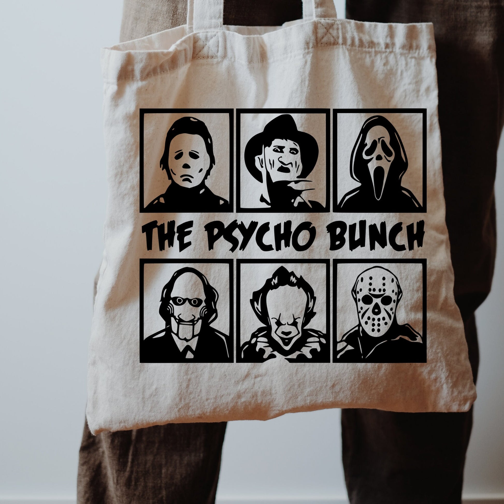 The Psycho Bunch Tote Bag