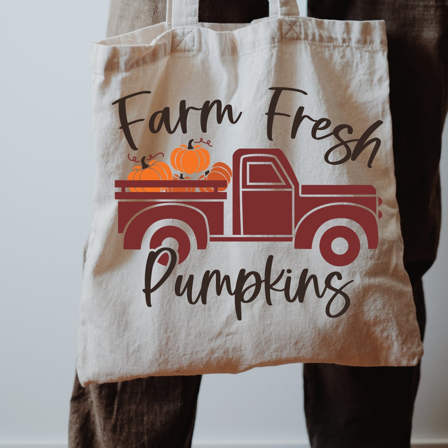 Farm Fresh Pumpkin Tote Bag