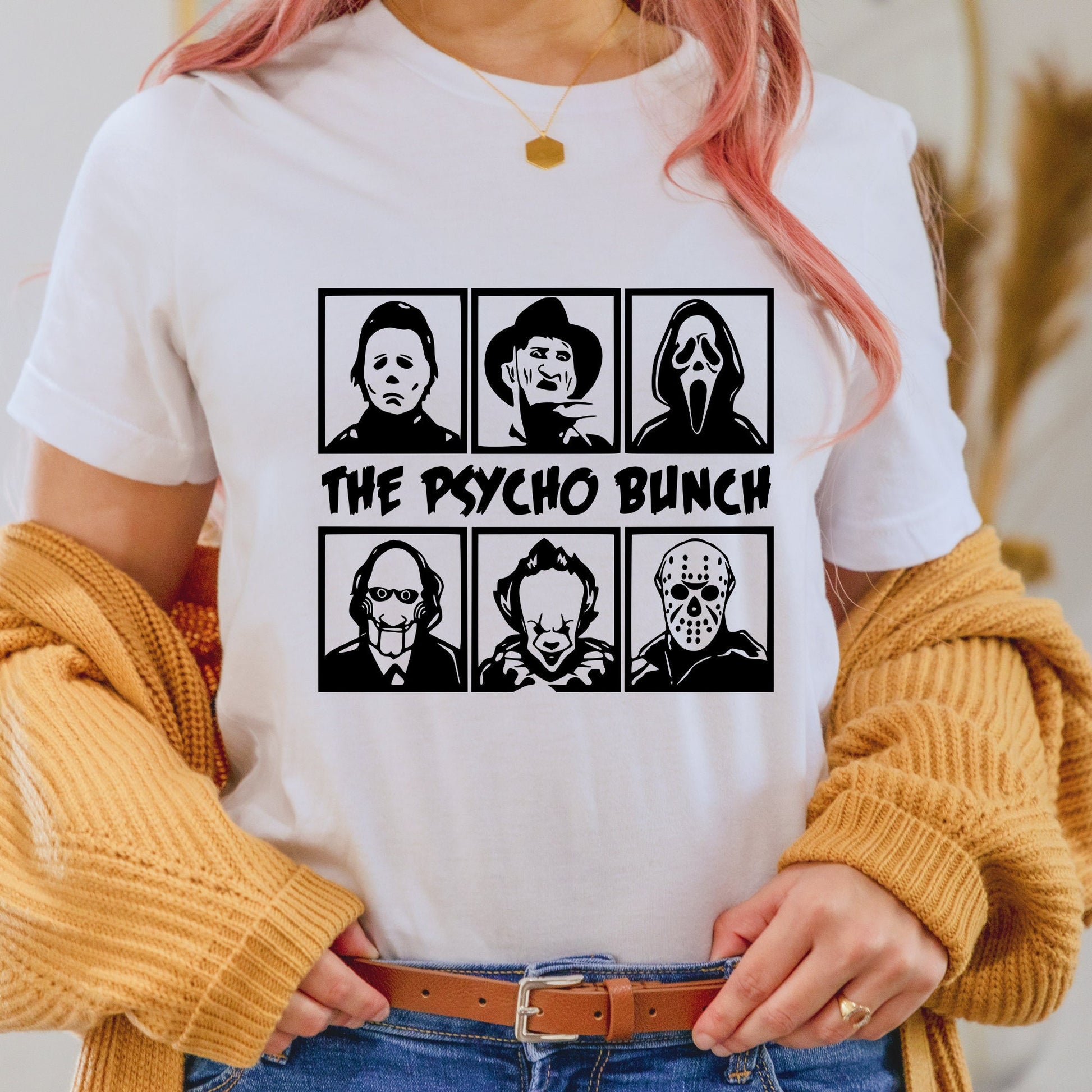 The Psycho Bunch| Halloween Shirt | Friends | Horror Squad | Horror Movie | Halloween Party