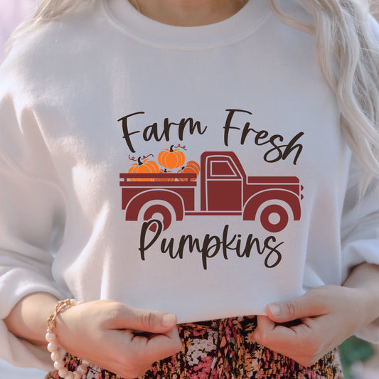 Farm Fresh Pumpkin Crewneck