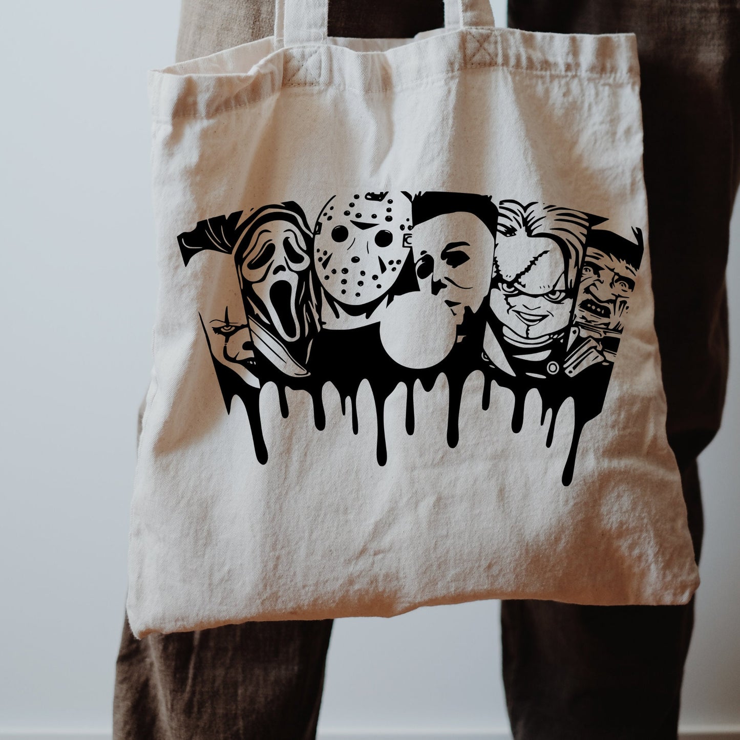 Scary Drippy Friends Tote bag