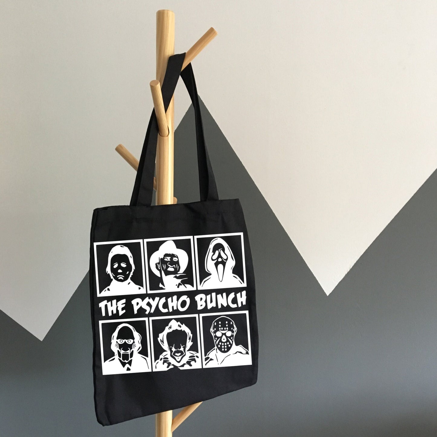 The Psycho Bunch Tote Bag