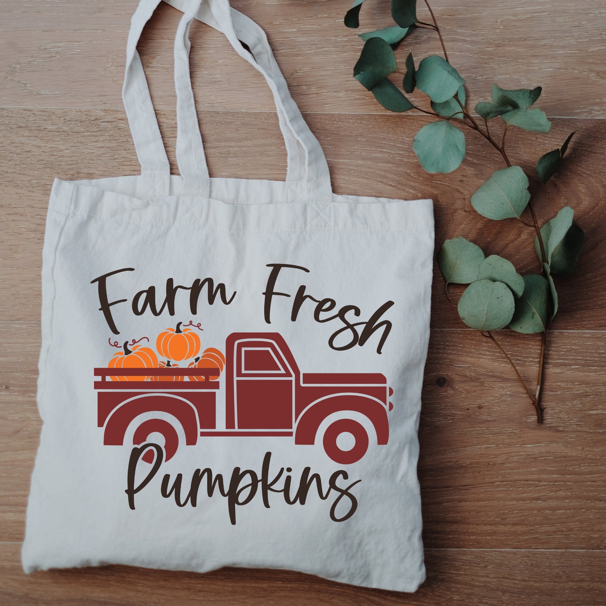 Farm Fresh Pumpkin Tote Bag