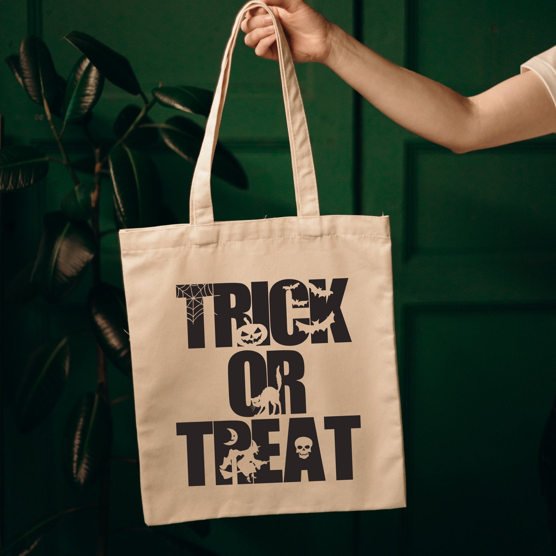 Trick or Treat Kids Halloween tote Bag