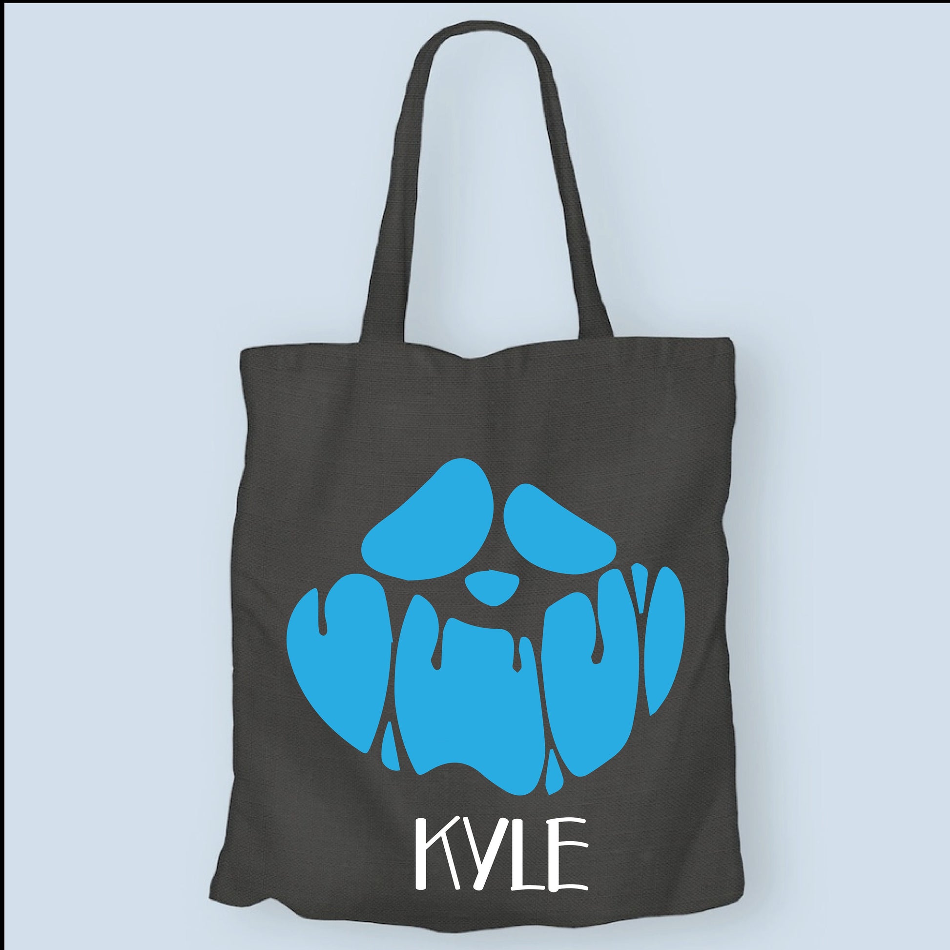 Personalized Kids Halloween Tote Bag