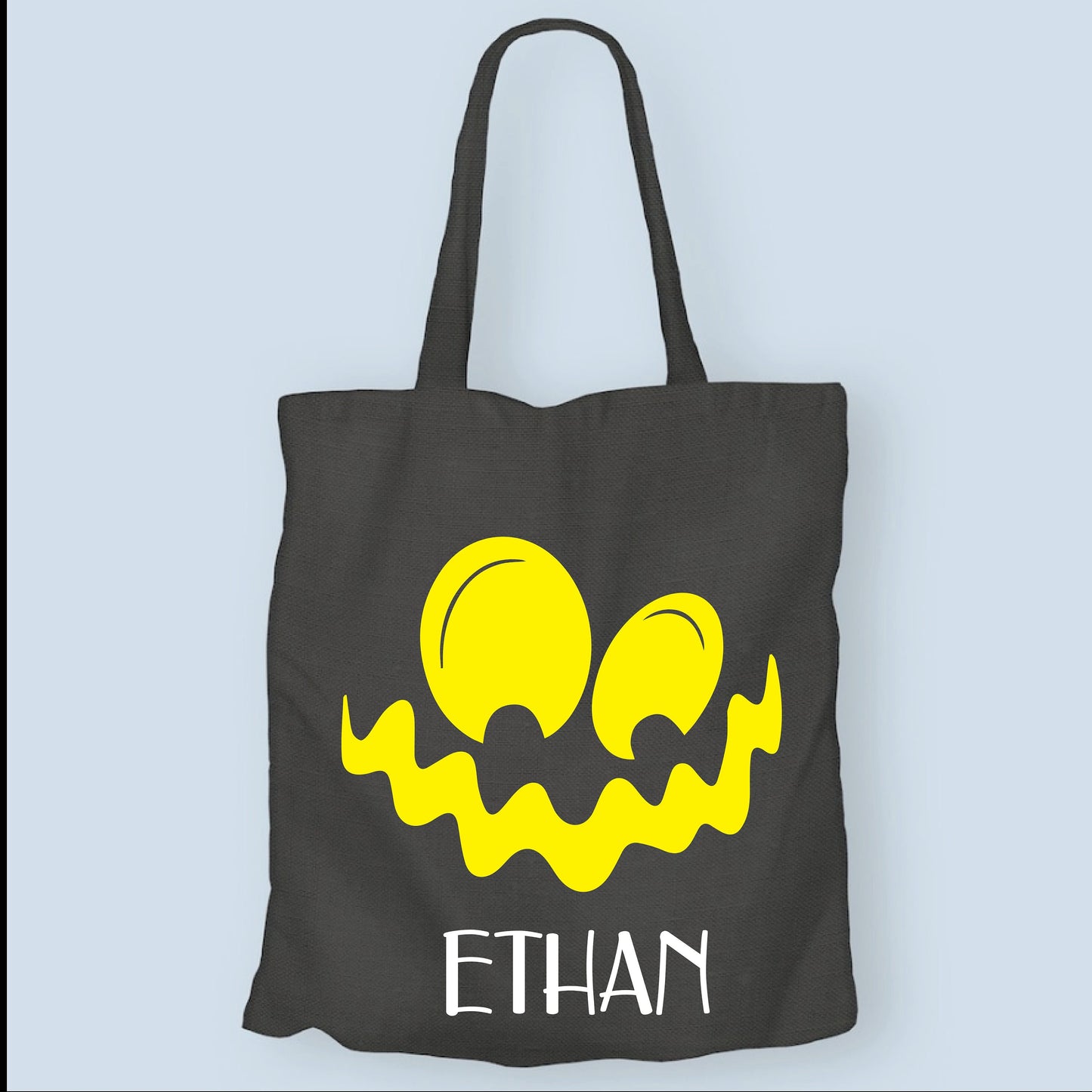 Personalized Kids Halloween Tote Bag