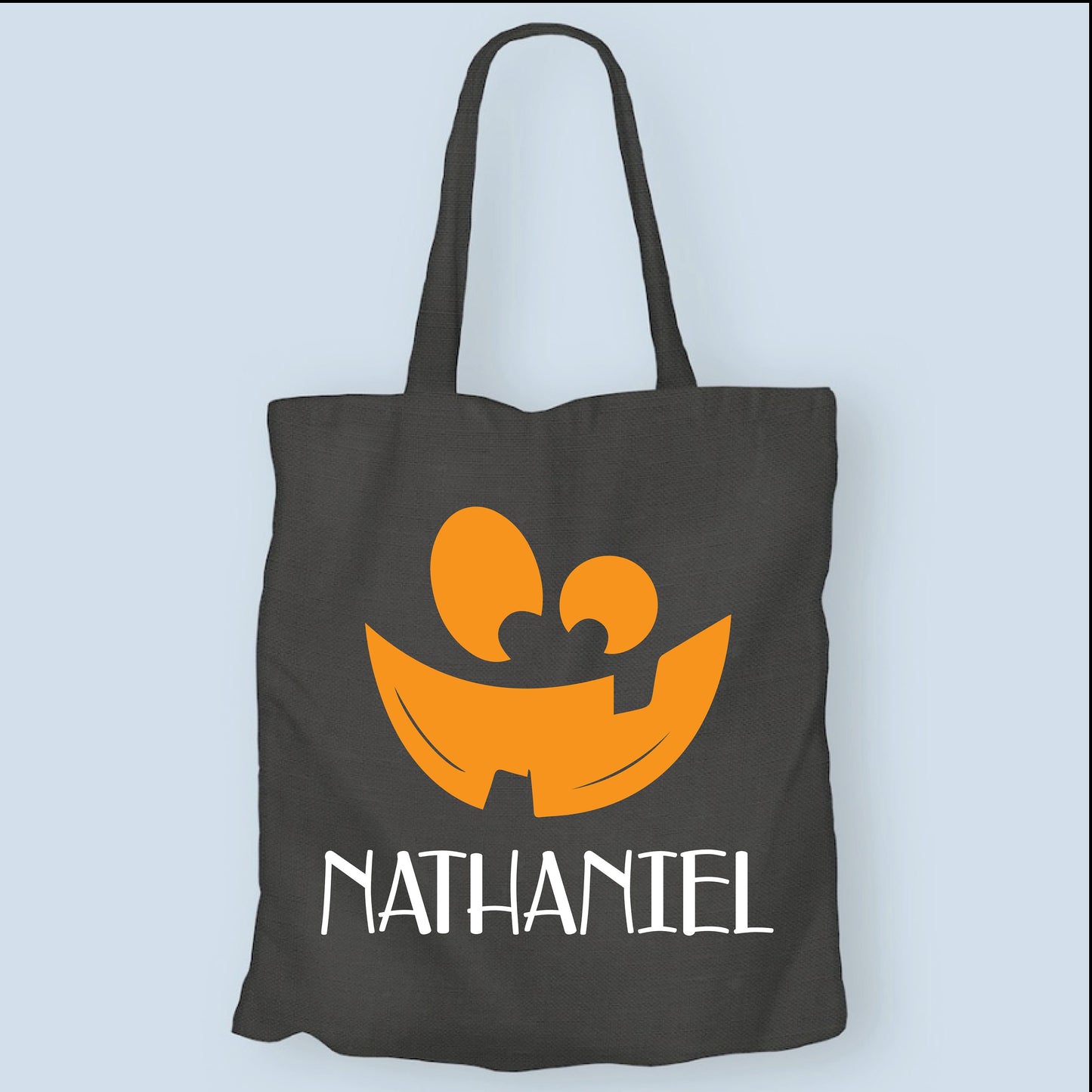 Personalized Kids Halloween Tote Bag