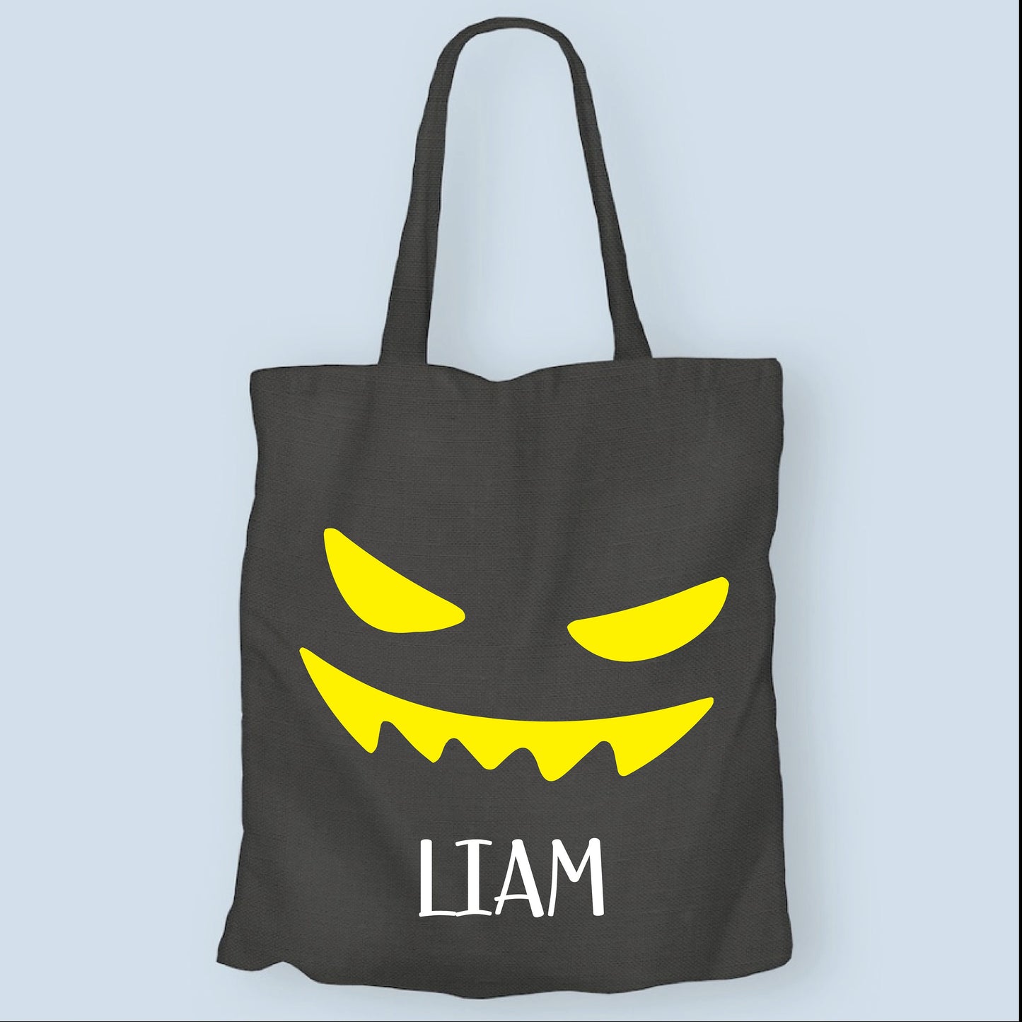 Personalized Kids Halloween Tote Bag