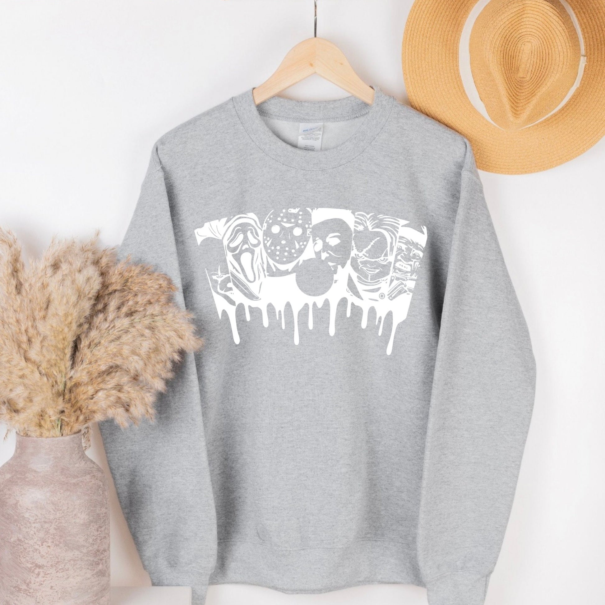 Halloween Drippy Friends Crewneck