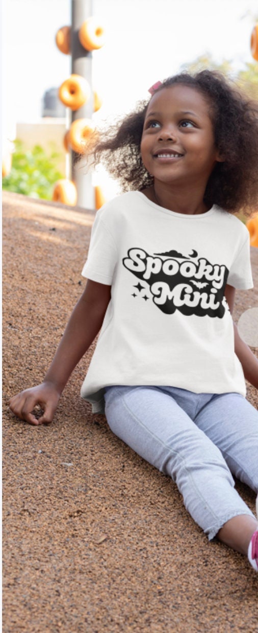 Spooky Mini Tshirt | Halloween Tshirt | Kids Halloween Tshirt | Kids Tshirt | Mommy and me | Matching Halloween Tshirt | Kids Halloween