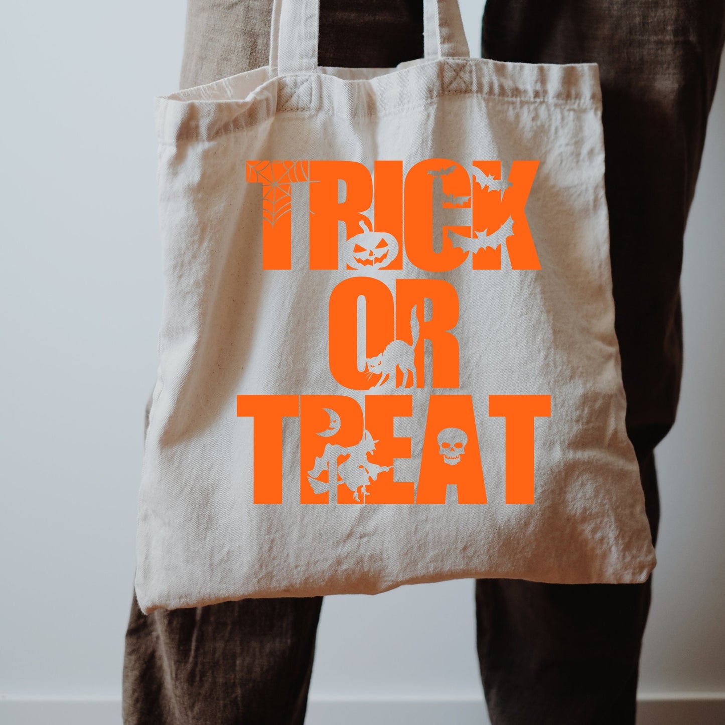 Trick or Treat Kids Halloween tote Bag