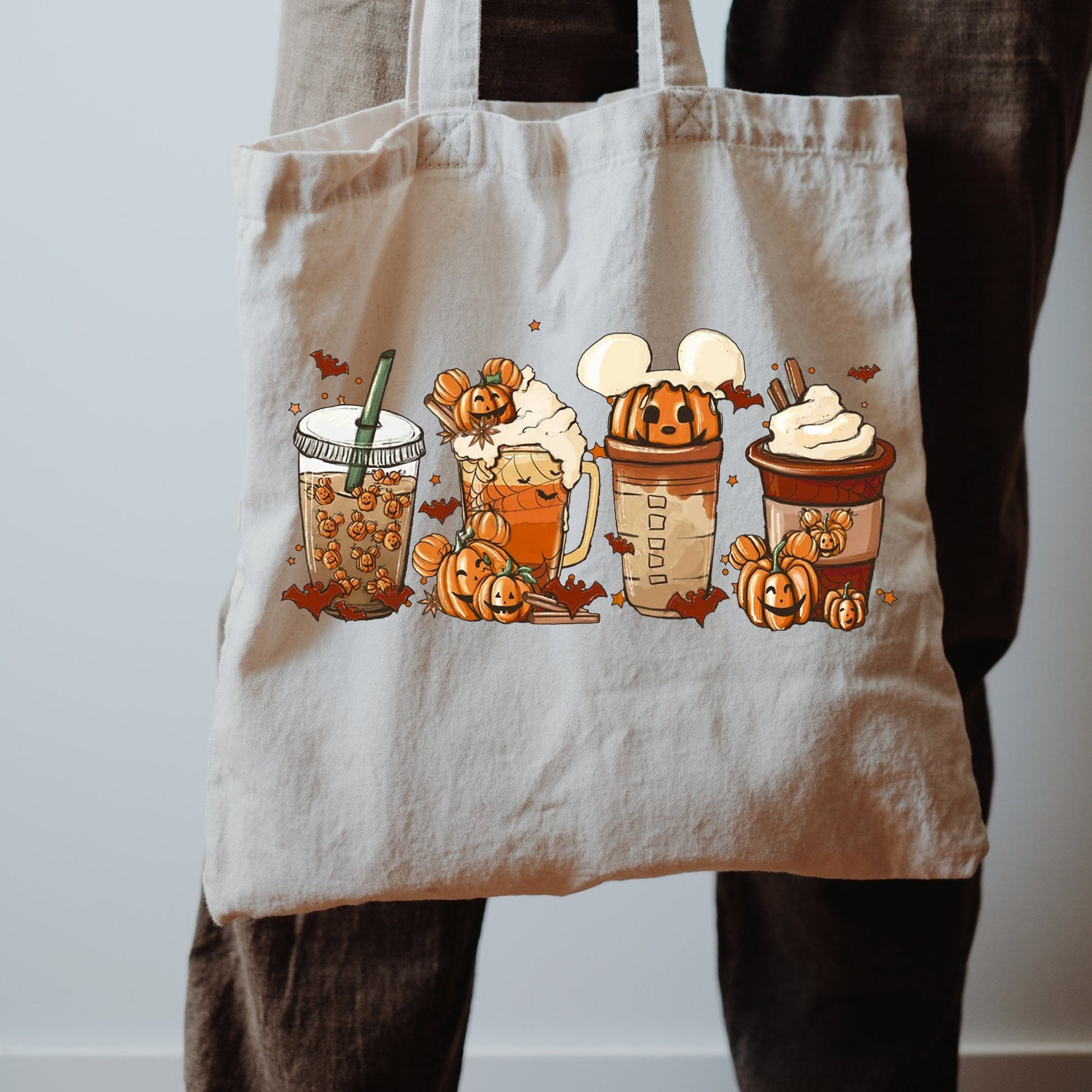 Fall Pumpkin Coffee Tote bag