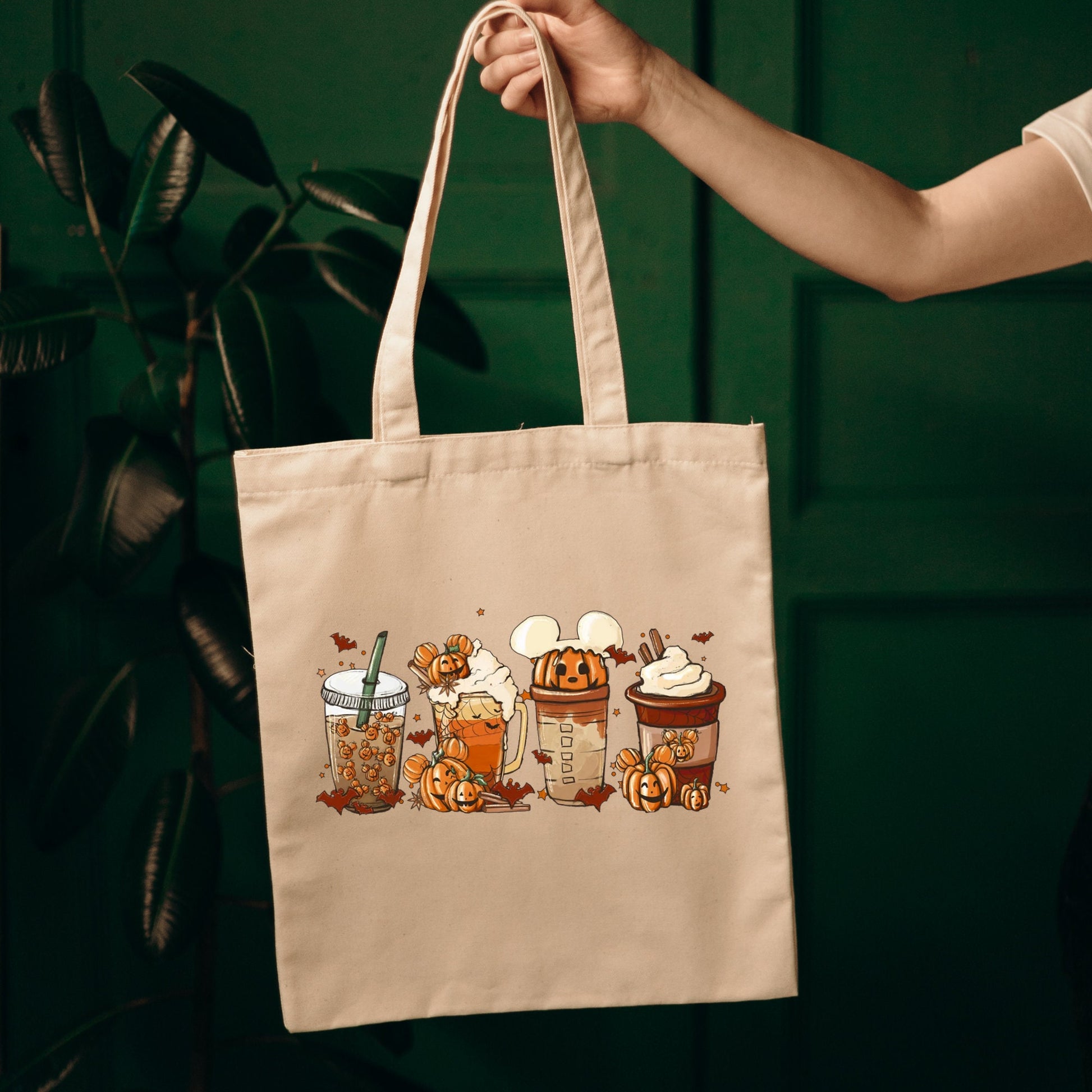 Fall Pumpkin Coffee Tote bag