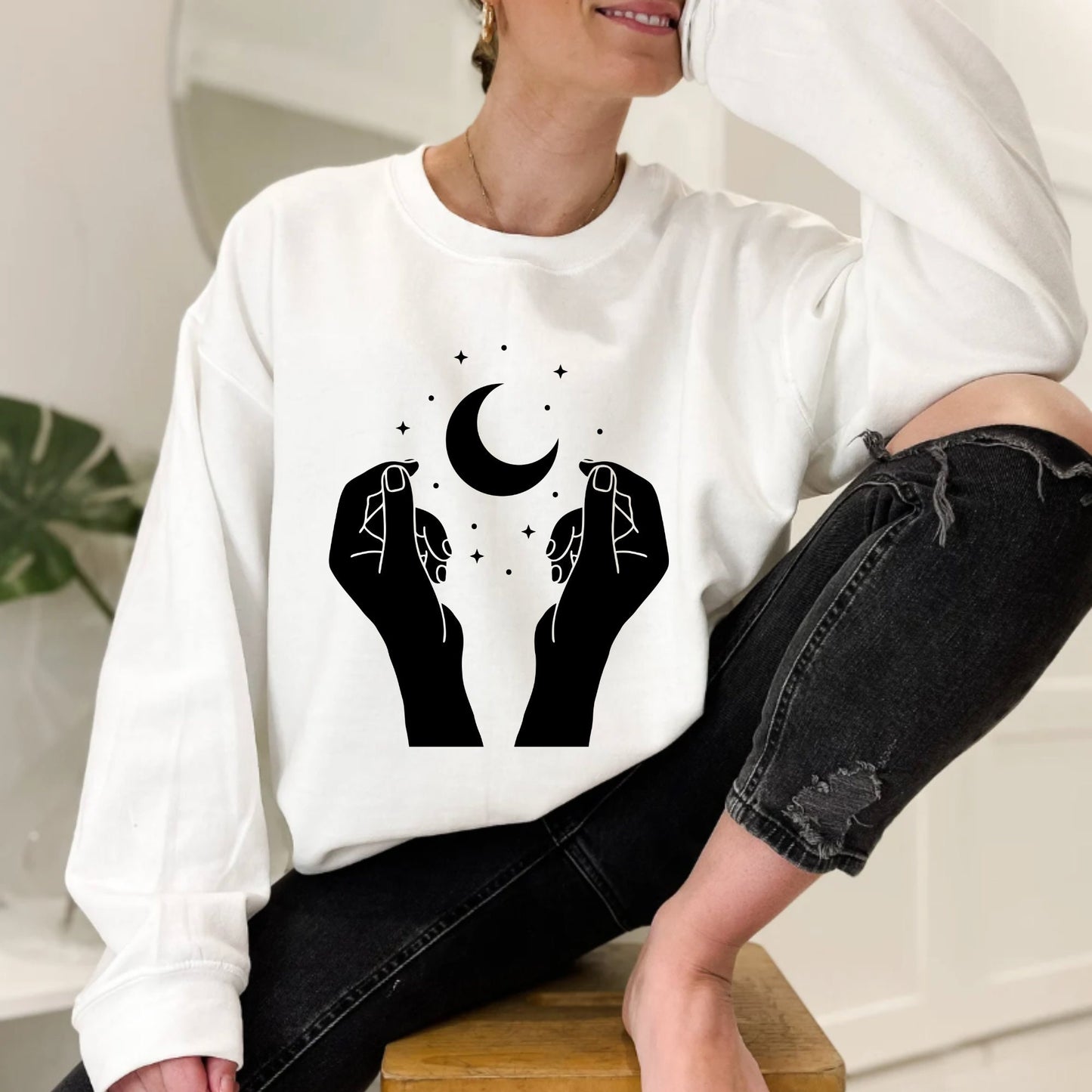 Mystical Hands Crewneck