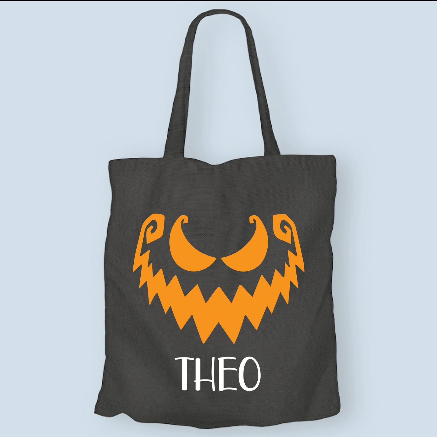 Personalized Kids Halloween Tote Bag