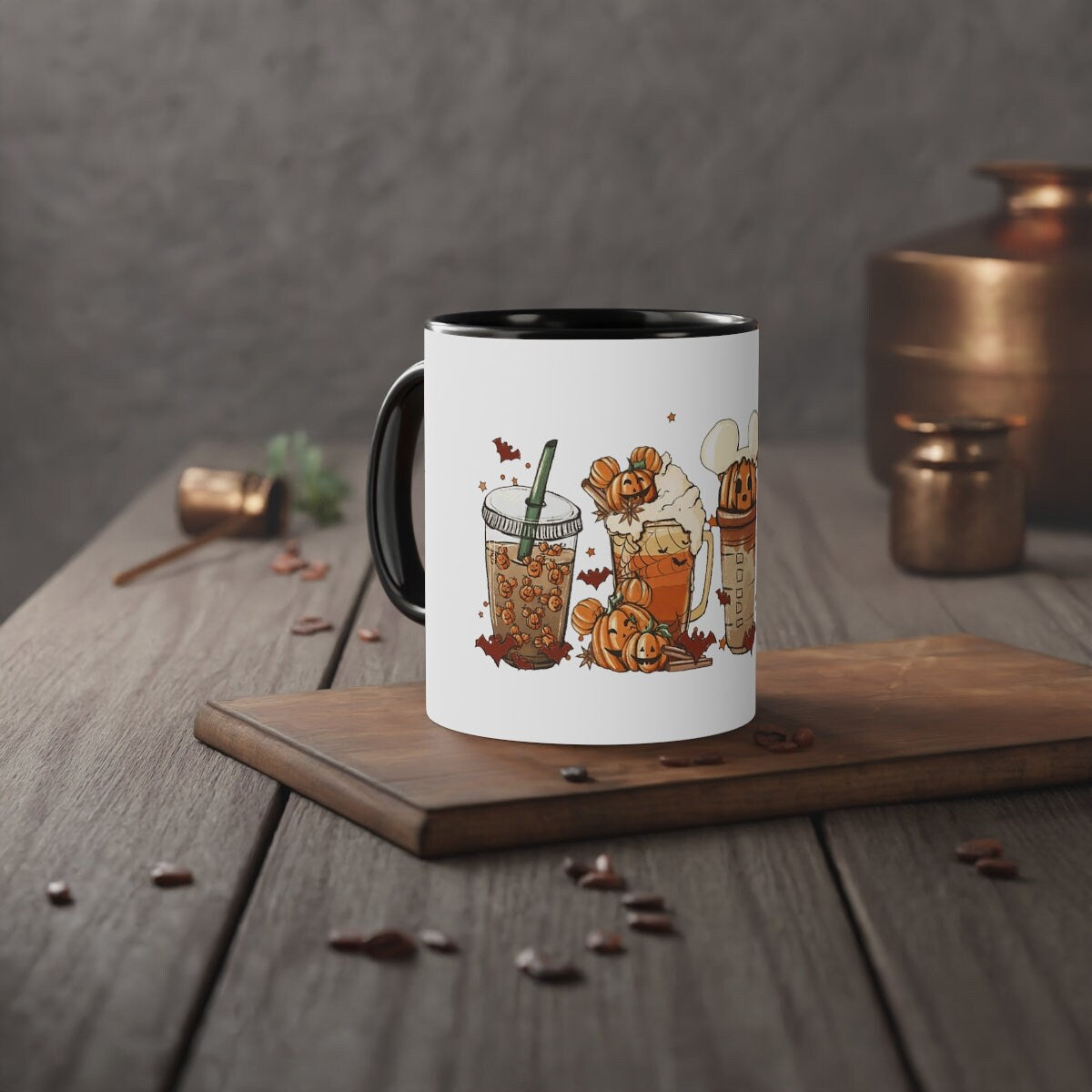 Fall Pumpkin Coffee 11 oz Ceramic Mug