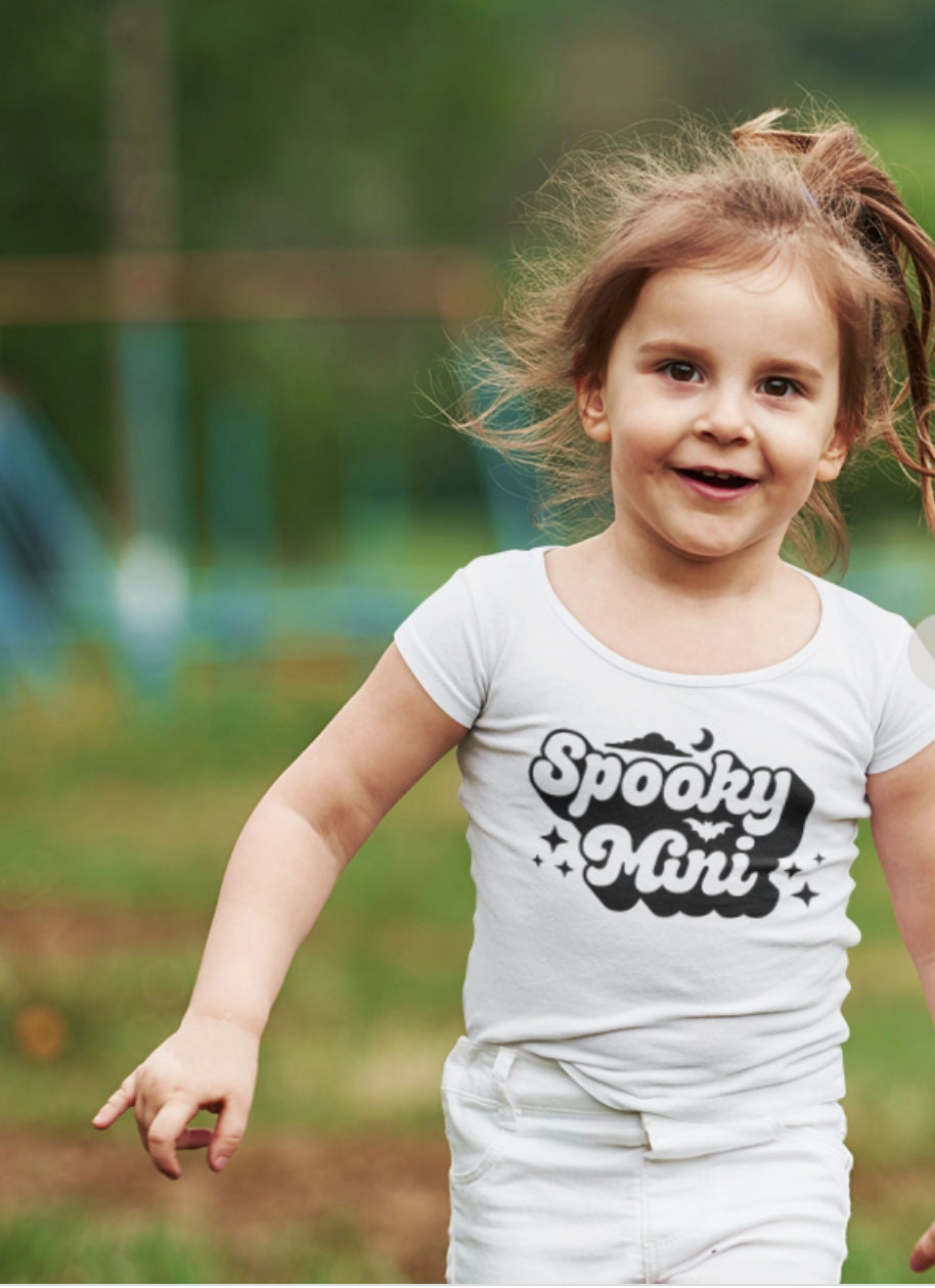 Spooky Mini Tshirt | Halloween Tshirt | Kids Halloween Tshirt | Kids Tshirt | Mommy and me | Matching Halloween Tshirt | Kids Halloween