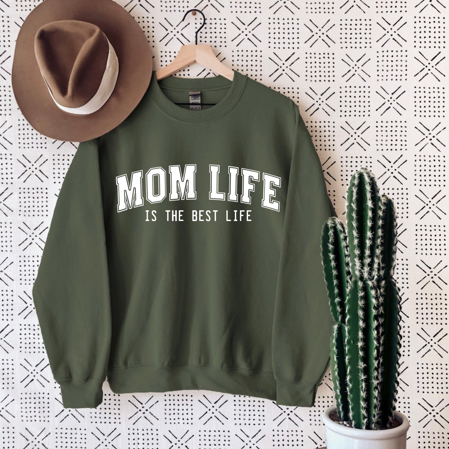 Mom Life is the best life Crewneck