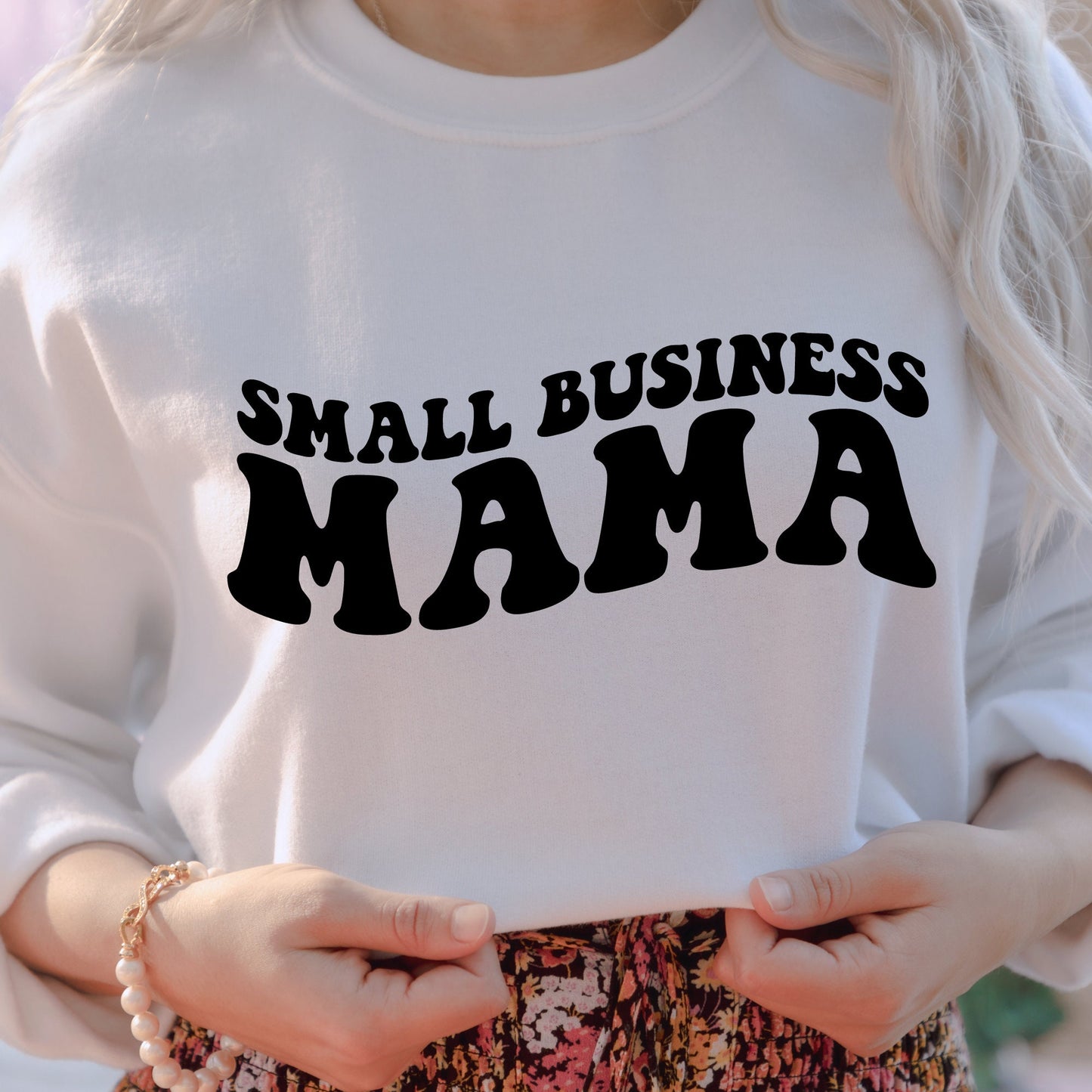 Small Business Mama Crewneck