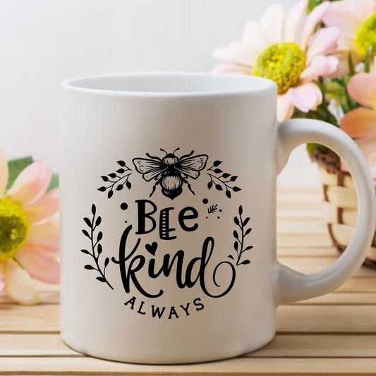 Bee Kind Always Ceramic Mug