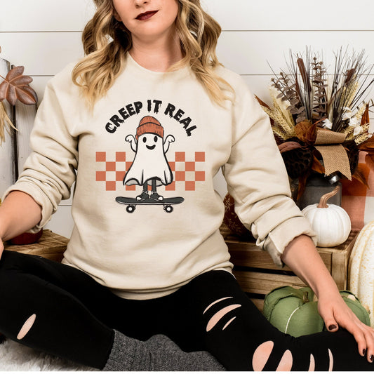 Creep it real Halloween Crewneck